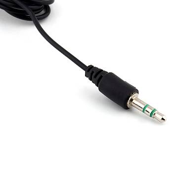 Klip-on Yaka Klips Mikrofonu 30Hz ~ 15000Hz Mini 3.5mm Jack 1.5 mt