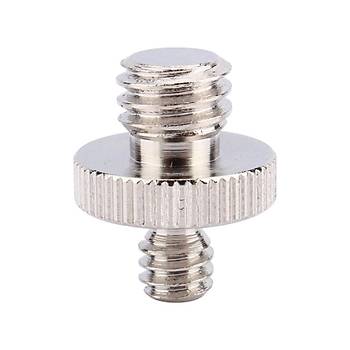 Kamera Tripod Standı Dişli Metal Vida Adaptörü 1/4 3/8 Dişi