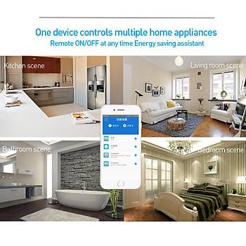 Smart Home SONOFF® POW 16A 3500W WiFi Wireless APP Kontrol Sigorta 