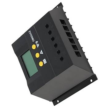 Solar Þarj Kontrolörü Güneþ Regülatör PWM Mod 60A 12-24 V LCD