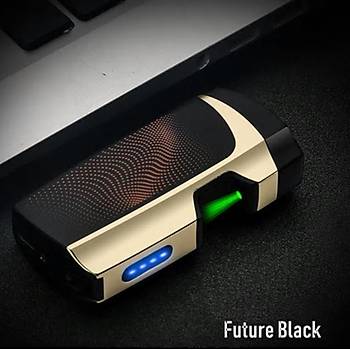 ift Ark Plazma akmak Yeil Sensr Metal Alevsiz Elektronik USB arjl Fire