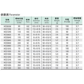 HCC6538 3.7V Sper Li-on arjl Pil 80 mAh Apple Pencil in