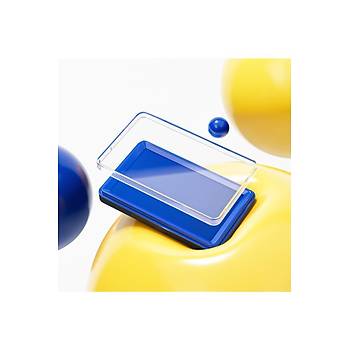 Krmz Mrekkepli Bask Pedi Istampa Ofis Boyu 137*85mm Su Bazl 