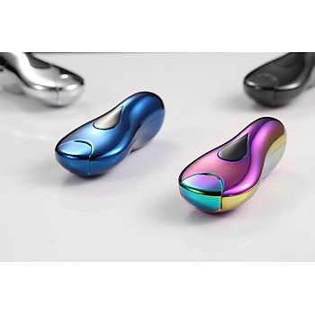 Plazma Çift Ark Alevsiz Çakmak Dokunmatik USB Şarjlı Ergonomik Dizayn