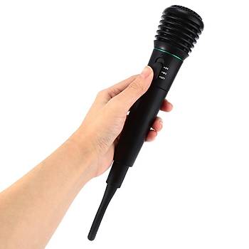 Kablosuz El Mikrofonu Karaoke - Dilerseniz Kablolu Zeepin Marka