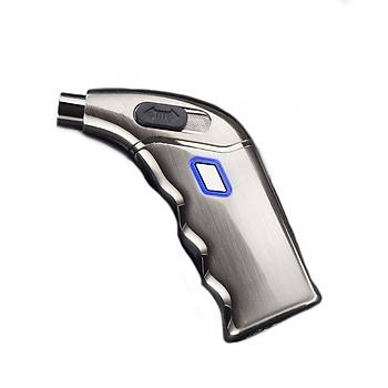 Çift Ark Plazma Çakmak Pistol Model Elektrikli USB Şarjlı  