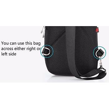 Crossbody Kaliteli Omuz Çanta Uniseks 9 x 19 x 38 cm