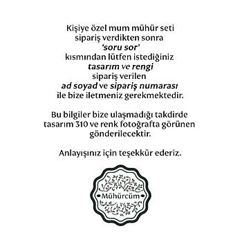 Mum M�hr� Uygulama Seti Kahverengi Kendin Yap M�h�r Seti 7 Par�a BBS1012