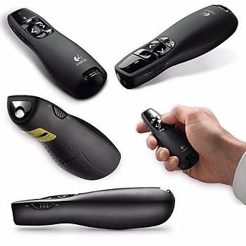 Logitech R400-PRESENTER KUTULU LAZER SUNUM KUMANDASI FATURALI