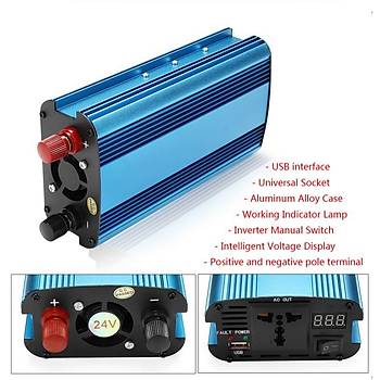 24V Ac 220V Dc Dönüştürücü Power İnverter 4000W PCK Modifiye Sinüs Dalga
