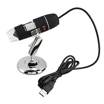 USB Dijital 1000X Mikroskop Endoskop Zoom 8LED li + Stand 