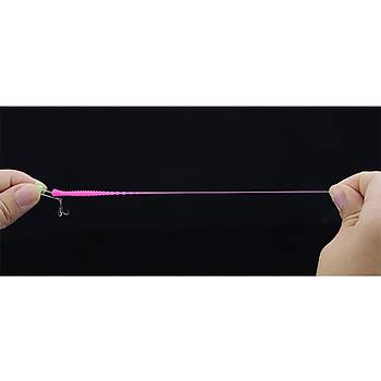 PROFISHER 2 Adet Kur�un Fosforlu Kafa ��neli Silikon Yem 5.5 cm 2.2g 
