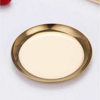 M�h�r Mumu �al��ma Tepsisi Paslanmaz �elik Yuvarlak 10x10cm  