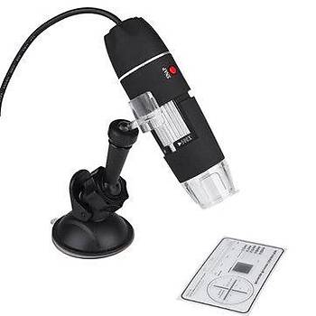 Mikroskop Endoskop 500x Byte Video Camera 8 Led Vakum Standl