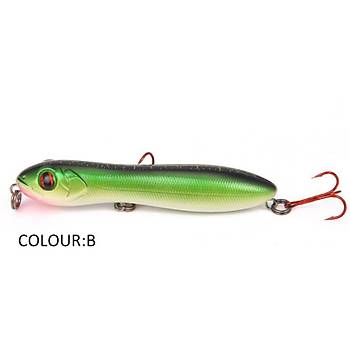 PROFISHER 2 li Set Sert Sahte Yapay Snake Head Balk Yem Krmz Kanca