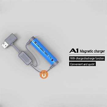 Taşınabilir Evrensel Manyetik Usb Pil Şarj Kablosu & Power Bank Li-Ion Piller 