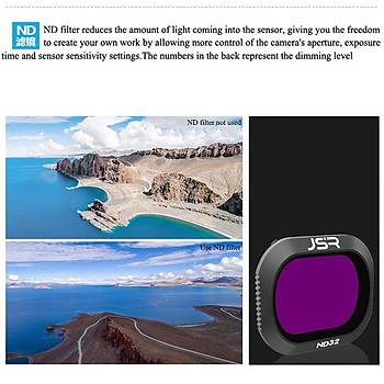 Dji Mavic 2 Pro Gimbal Kamera Lensi İçin ND4 Filtre Nötr Yoğunluk JSR