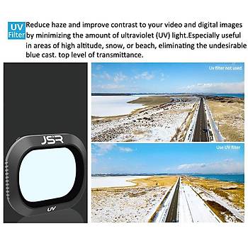 Dji Mavic 2 Pro Kamera Lensi İçin 5 li Filtre Set MCUV / PL / ND4 / ND8 / ND16  