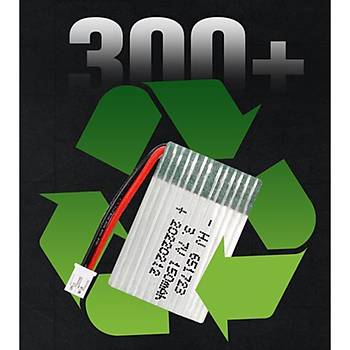 Lipo Pil 3.7V 150mAh 20C Dron ve RC Model Bataryası HX2.54 Soket