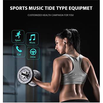 Bluetooth CSR V4.1 Mikrofonlu Kablosuz Stereo HiFi Spor Bass Kulaklk 