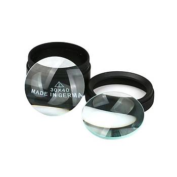 30X40 Optik Metal Büyüteç Çift Cam Zeiss Lens Alman Profesyonel Ürün 