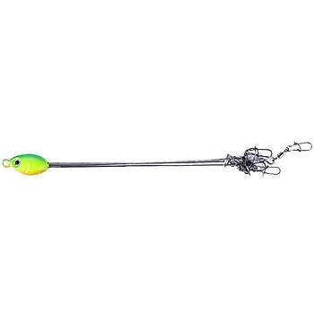 PROFISHER 5 li Sürü Şemsiyesi Lüfer Sahte Yem Düzeneği 17 cm 12 gr