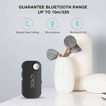 Bluetooth 4.0 Araç Kiti Ses Müzik Kablosuz Alýcý Adaptörü CRDC