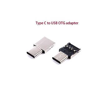 Tip C USB OTG Konnektör Adaptörü USB Flash Sürücü S8 Note 8 Android  