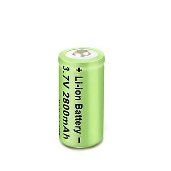 16340 CR123A 2800mAh 3.7V Li-ion �arj Edilebilir Pil 