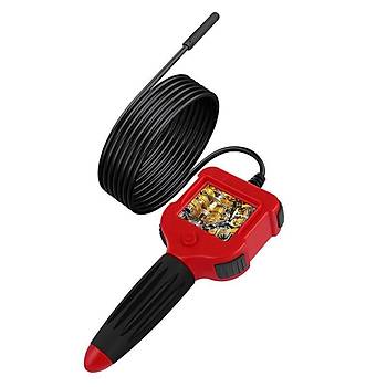 Endüstriyel Endoskop Muayene Kamerası 5.5mm 2.4 inç HD Ekran 5mt