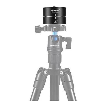PULUZ 60 Dakika Time Lapse 360 Dnme Panoramik Grnt Tripod Kafa Adaptr    