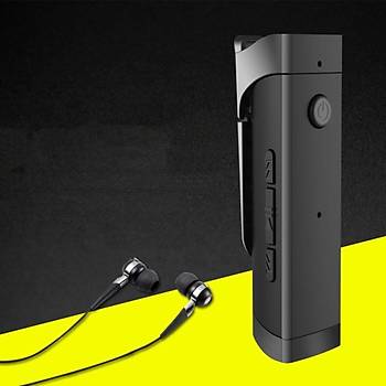 Bluetooth 3.0 Stereo Ses Müzik Alýcý Yaka Klip Adaptör Telefon Kulaklýk 
