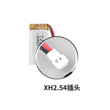 Lipo Pil 3.7V 550mAh 25C Dron ve RC Model Bataryas HX2.54 Soket