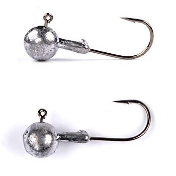 PROFISHER 6 Adet Kurun Jiket Kafa Karbon elik Kanca 1,5/2,0/3.5gr Jig Kanca 