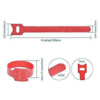 T Tipi Naylon Kablo Ba�lar� 2*6 Renk 1,2cm*15cm Cat Head