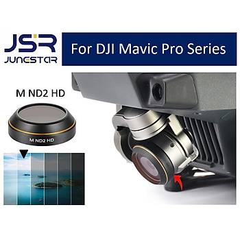 DJI Mavic Pro Alpine White Gimbal Kamera Lensi Ýçin ND2 HD Filtre Nötr Yoðunluk JSR