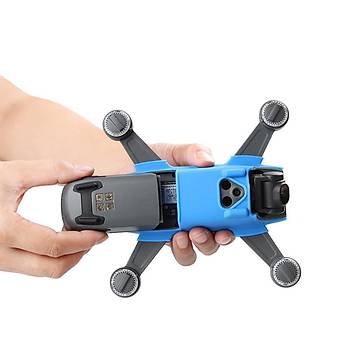 DJI SPARK Silikon Gvde Koruyucu Klf Darbe Toz Koruma 