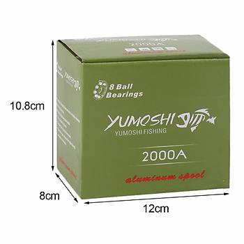 Olta Makinesi Makara Japon Yumoshi Metal Alminyum Alaml 