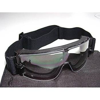 Gözlük 3 Farklý Deðiþtirilebilir Lensli Anti-Sis Taktik Güvenlik