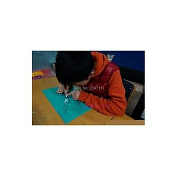 M�h�rc�m Grav�r Oyma Sanat� ��in Kau�uk Yumu�ak Ye�il Levha Bask� Ofset 
