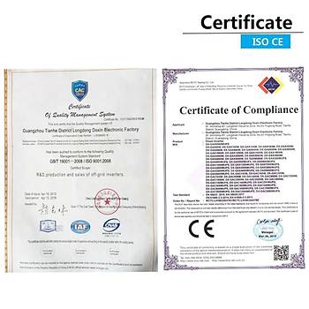 12V Ac 220V Dc Dntrc Power nverter 3000W PCK Modifiye Sins Dalga
