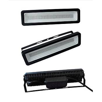 50W LED UV 395nm + RGB Projektör Kürleme Işık Parti Ambiyans IP66 