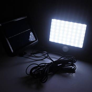 56 Led Solar Hareket Sensrl Su Geirmez Gvenlik Lambas
