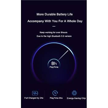 Bluetooth 5.0 A2DP Stereo Ses Alcs Mikrofonlu Ara Kiti Aux 3.5mm Jack