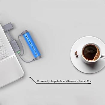 Taşınabilir Evrensel Manyetik Usb Pil Şarj Kablosu & Power Bank Li-Ion Piller 