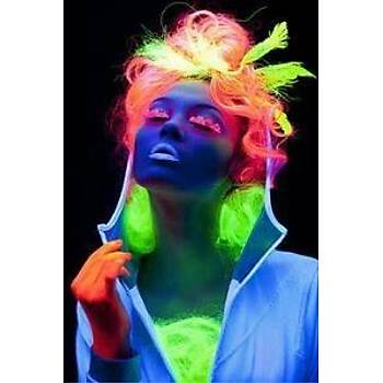 5 Renk Neon Floresan Vücut Boya Sanatı Parti Festivali Makyaj Çocuk Yüz Boyama