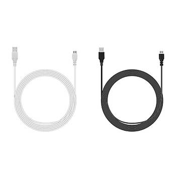 2m Micro USB Dayankl arj G Kablo Hatt IP Kamera ve Telefon arj in Digoo