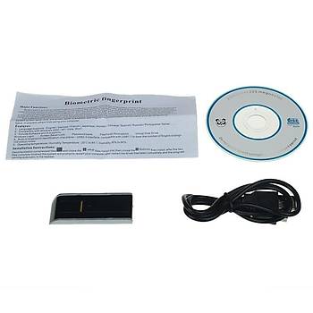 PC Laptop için USB Biyometrik Parmak İzi Okuyucu Şifre Kilidi 