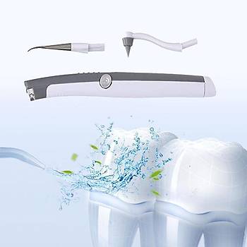 Yumuşak Ultrasonik Diş Temizleme Led Işıklı Tartar ve Leke Çıkarma 3000 Pulse