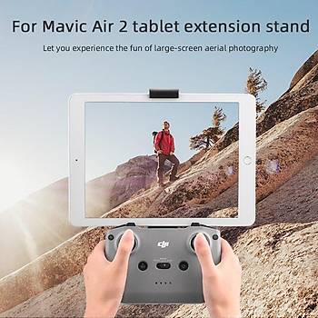 DJI Air2 Uzaktan Kumanda Uzatma Aparat� Tablet Tutucu Klip 